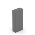 Szafa aktowo-ubraniowa EM Box 80/38,5/183,5 cm w kolorze antracyt – nowoczesna szafa do biura i gabinetu