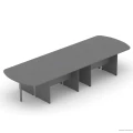 stół konferencyjny 10 osobowy Em-Box (antracyt)