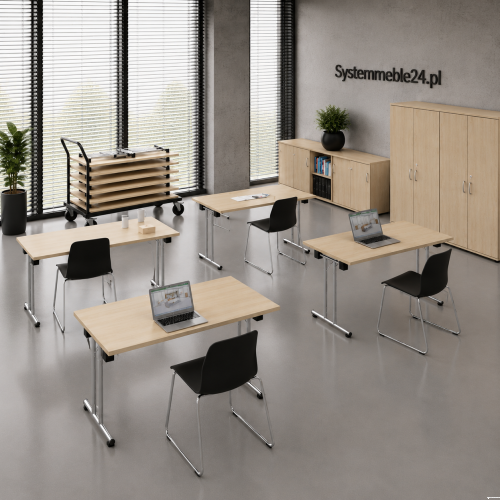 stół ze składanym stelażem 160x70 cm EM Box – sala szkoleniowa.jpg