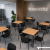 Stolik do kawiarni i strefy socjalnej 80 × 80 cm – nowoczesny stół z metalowym stelażem – Systemmeble24.pl