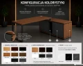 Konfiguracja kolorystyki mebli gabinetowych Creator – Systemmeble24.pl