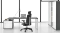 Komoda gabinetowa Creator w nowoczesnym gabinecie – meble gabinetowe Creator | Systemmeble24.pl