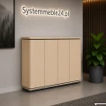 Komoda gabinetowa 163/45/116 cm z pełnymi frontami Creator – nowoczesna komoda | Systemmeble24.pl