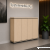 Komoda gabinetowa 163/45/116 cm z pełnymi frontami Creator – nowoczesna komoda | Systemmeble24.pl