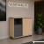 Komoda gabinetowa z frontem przesuwnym 123/45/116 cm Creator – nowoczesna komoda