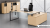 Nowoczesna komoda gabinetowa Creator 123/45/116 cm z frontem przesuwnym | Systemmeble24.pl