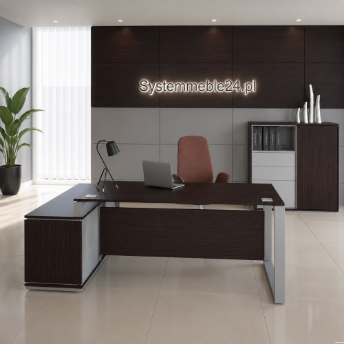 Nowoczesne meble do gabinetu Creator C20 – gotowy zestaw do gabinetu | Systemmeble24.pl