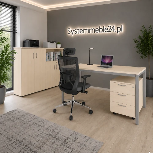 Meble biurowe zestaw MR-30 – funkcjonalne wyposażenie biura | Systemmeble24.pl