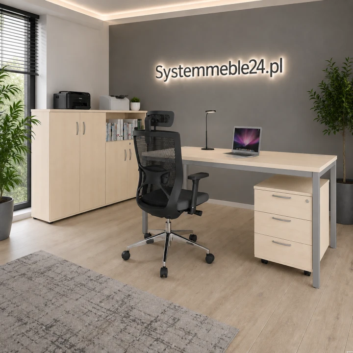Meble biurowe zestaw MR-30 – funkcjonalne wyposażenie biura | Systemmeble24.pl